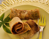 Glutén-, tej-, tojásmentes palacsinta "lenmagtojással" recept fázis 5 fotója