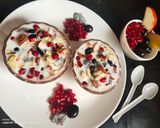 A picture of step 3 of Chia fruit salad.
