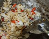 Foto langkah ke 3 dari resep Nasi Goreng Teri Basah.
