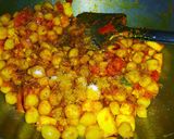 চানা পানির মশালা (chana paneer masala recipe in bengali) রেসিপি ধাপ - 4 ছবি