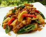 Foto langkah ke 5 dari resep Tumis Tahu Tauco Jagung Muda.
