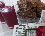 عکس مرحله 6 از دستور کیک کاکائویی گردویی