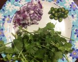A picture of step 2 of Crispy Poha Bhaji.