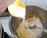 A picture of step 3 of Delicious tasty white sauce creamy pasta.