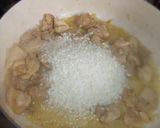 Foto del paso 2 de la receta Risotto de pollo con trufa negra