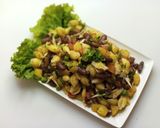 A picture of step 7 of Italian Red Bean Pasta Salad.