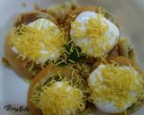 A picture of step 9 of Baked mini khasta kachoris & chaat.