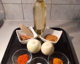 A picture of step 3 of Leftover Chicken Karai Baryani.