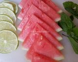 Hình bước làm 1 của món Nước Detox Dưa Hấu - Giảm huyết áp, tốt cho tim mạch