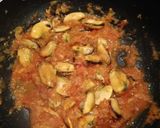 Paradicsomos kagyló spagettivel recept fázis 3 fotója