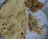 A picture of step 1 of Papad nu kachupaku.