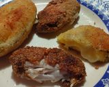 Foto del paso 6 de la receta: Alitas con cajún y bombas de polenta rellenas