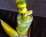 A picture of step 4 of Virgin Yellow Watermelon Mojito.