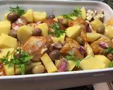 Foto del paso 2 de la receta: Jamoncitos de pollo especiados con aceitunas