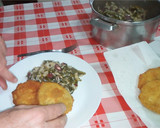 Foto do passo 6 de Arroz de grelos com panados de beringela