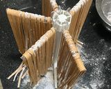 Foto del paso 5 de la receta: Fideos caseros con harina integral - facilísimos