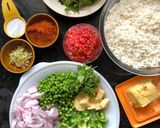 A picture of step 1 of Bombay Style Tawa Pulao.