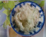 A picture of step 2 of Margarita Mug Muffins in only 2 mins..in microwave.