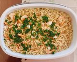Φωτογραφία βήματος 8 της συνταγής Γαρίδες scampi με κριθαράκι