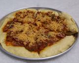 Foto langkah ke 7 dari resep Lazy Pizza (No Knead).