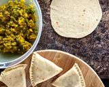 Indiai street food samosa recept fázis 4 fotója