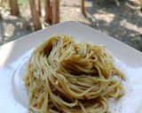 Foto langkah ke 4 dari resep Spaghetti Kornet Aglio Olio Sederhana.