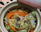 Foto langkah ke 4 dari resep Tumis 3 sayur with King Mushroom.