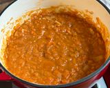 A picture of step 4 of One Pot Autumn Chili Soup.