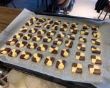 A picture of step 6 of Two-Tone Chocolate Cookies.
