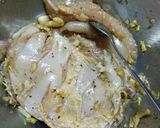Hình bước làm 1 của món Ức gà nướng salad gymer