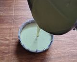 Foto langkah ke 8 dari resep Matcha Cheese Pudding.