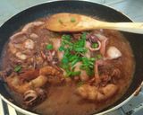 Foto langkah ke 5 dari resep Cumi saos padang.