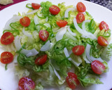 Foto del paso 2 de la receta: Ensalada con salsa de queso