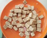 A picture of step 3 of Hot and sticky Tofu sauce.