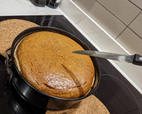 A picture of step 19 of Red kuri squash pie made from homemade puree.