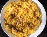 A picture of step 10 of Vermicelli & Green Tuver Dal Upma.