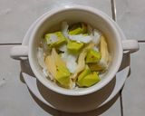 Foto langkah ke 2 dari resep Es Teler Creamy Matcha.