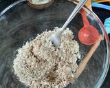 A picture of step 2 of Baked Honey Chocolate Oats.