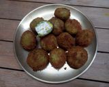 A picture of step 6 of Yummy Corn Palak Paneer Balls.