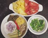 Hình bước làm 1 của món Canh ngao chua cay