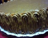 Foto del paso 4 de la receta: Torta rellena de crema con dulce de leche y frutas