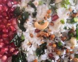 A picture of step 1 of Curd Rice.