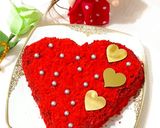 عکس مرحله 5 از دستور کیک ولنتاین🫀(کیک یک تخم مرغی، بدون قالب و خامه)