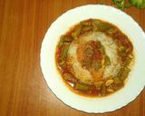 صورة لخطوة 5 من وصفة بامية 🍴🍅💯