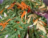 Foto langkah ke 3 dari resep Vegetarian buncis.