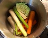 Foto del paso 4 de la receta Caldo con “galets”