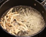 A picture of step 5 of Daikon & Mushroom Miso Soup.