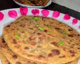 A picture of step 14 of Puran poli.