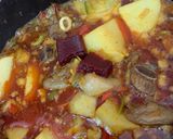 A picture of step 4 of Spicy Lamb Stew.