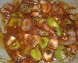 A picture of step 6 of Paneer Chilli.